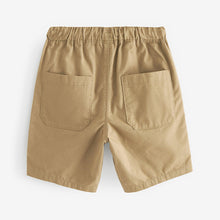 Load image into Gallery viewer, Tan Brown Single 100% Cotton Pull-On Shorts (3-12yrs)
