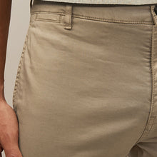 Load image into Gallery viewer, Stone Slim Fit Premium Laundered Stretch Chinos Trousers
