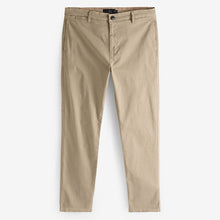 Load image into Gallery viewer, Stone Slim Fit Premium Laundered Stretch Chinos Trousers
