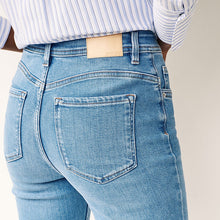 Load image into Gallery viewer, Mid Blue Denim Slim Supersoft Jeans
