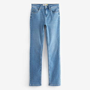 Mid Blue Denim Slim Supersoft Jeans