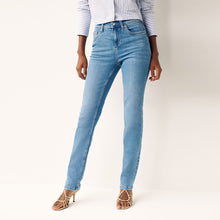 Load image into Gallery viewer, Mid Blue Denim Slim Supersoft Jeans
