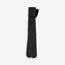 Load image into Gallery viewer, Black Sparkle Tights
