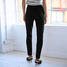 Load image into Gallery viewer, Black Tailored Stretch Skinny Trousers
