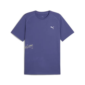 PUMA RUN Mesh Graphic Tee Men