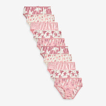 Load image into Gallery viewer, Pink Briefs 10 Pack (1.5-12yrs)
