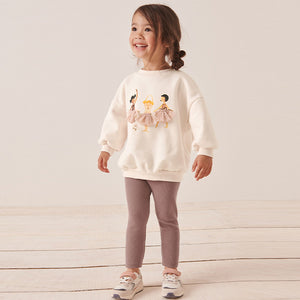 Ballerina Character Sweat and Leggings Set (3mths-5yrs)