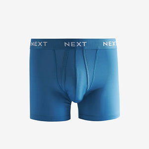 Blue Motionflex A-Fronts Boxers 4 Pack