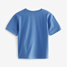 Load image into Gallery viewer, Blue Flippy Sequin License T-Shirt (3-12yrs)
