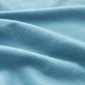 Blue Geo Cotton Short Sleeve Pyjamas