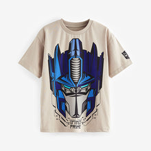 Load image into Gallery viewer, Stone 100% Cotton Transformers Licensed T-Shirt (3-12yrs)
