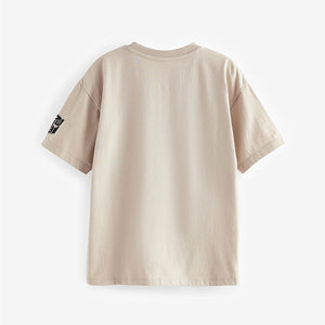 Stone 100% Cotton Transformers Licensed T-Shirt (3-12yrs)