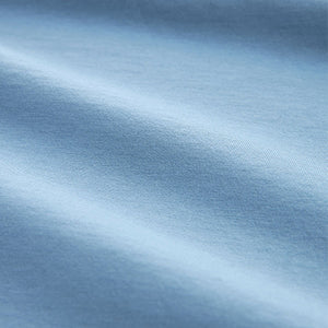 Turquoise Blue Regular Fit Essential Crew Neck Cotton T-Shirt