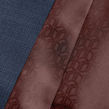 Load image into Gallery viewer, Blue Textured Wool Suit: Waistcoat

