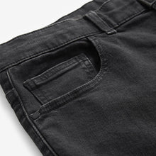 Load image into Gallery viewer, Authentic Black Slim Fit Stretch Jeans
