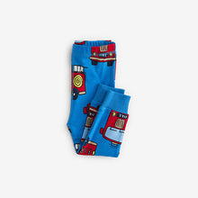 Load image into Gallery viewer, Red/Blue Emergency Vehicles 3 Pack Snuggle Pyjamas (9mths-6yrs)
