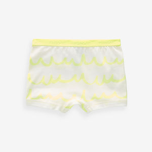 Pink/Orange Short Briefs 5 Pack (2-16yrs)