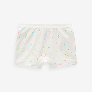 Pink/Orange Short Briefs 5 Pack (2-16yrs)