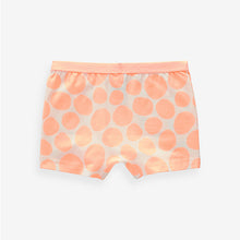 Load image into Gallery viewer, Pink/Orange Short Briefs 5 Pack (2-16yrs)
