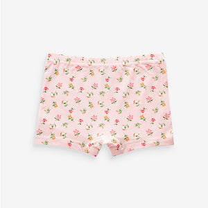 Pink Short Briefs 5 Pack (2-12yrs)