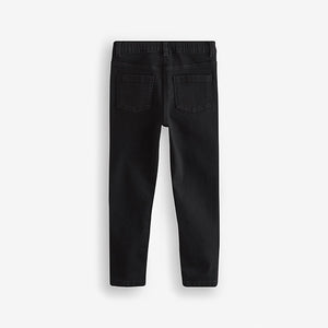 Black Regular Length Stretch Jeggings (3-10yrs)