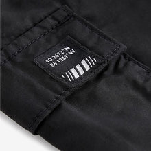 Load image into Gallery viewer, Black Multi Pocket Cargo Trousers (3mths-6yrs)
