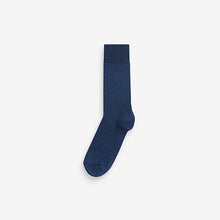 Load image into Gallery viewer, Blue /Navy Embroidered Socks
