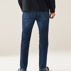 Blue Mid Skinny Fit Classic Stretch Jeans