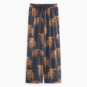 Ecru Hamish Short Sleeve 100% Cotton Pyjamas