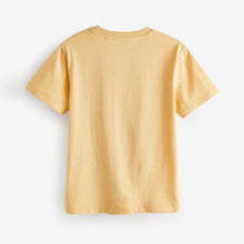 Load image into Gallery viewer, Yellow Buttermilk Regular Fit Short Sleeve T-Shirt (3-12yrs)
