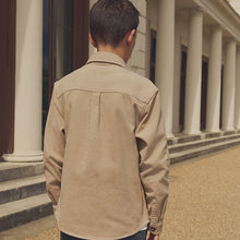 Load image into Gallery viewer, Neutral Plain 100% Cotton Overshirt (3-12yrs)
