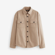 Load image into Gallery viewer, Neutral Plain 100% Cotton Overshirt (3-12yrs)

