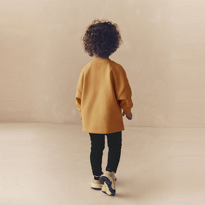 Ochre Yellow Long Sleeve Top and Leggings Set (6mths-6yrs)