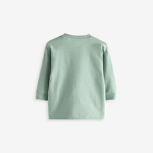 Load image into Gallery viewer, Green Farm 100% Cotton Long Sleeve Character T-Shirt (3mths-6yrs)
