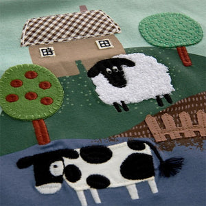 Green Farm 100% Cotton Long Sleeve Character T-Shirt (3mths-6yrs)