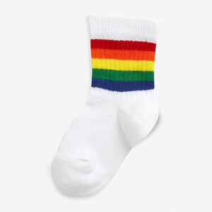 Bright 5 Pack Cotton Rich Sport Socks