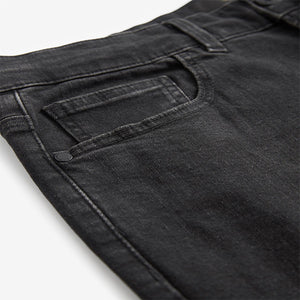 Black Single Skinny Fit Classic Stretch Jeans