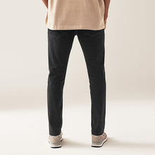 Load image into Gallery viewer, Black Single Skinny Fit Classic Stretch Jeans
