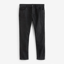 Load image into Gallery viewer, Black Single Skinny Fit Classic Stretch Jeans
