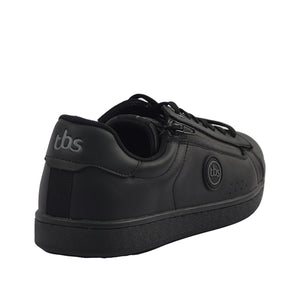 Men's Tennis Shoes Side Zip Black