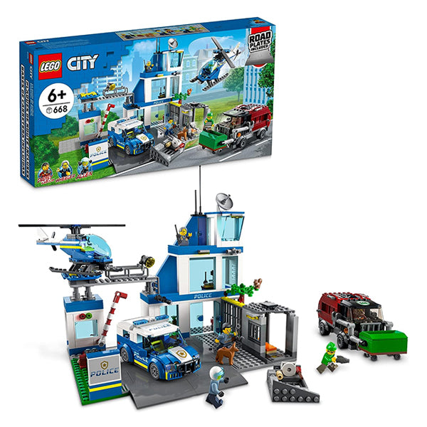 Lego City Police Station 6+