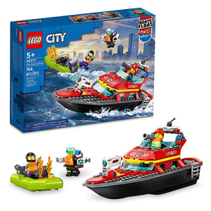 Lego City Fire Rescue Boat 5+