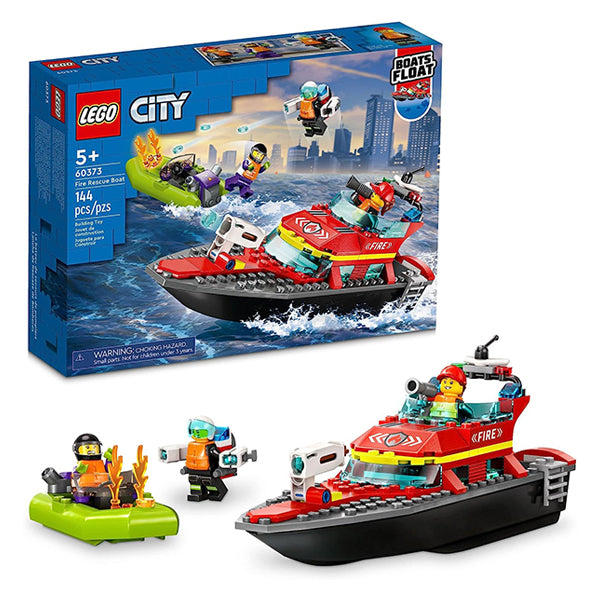 Lego City Fire Rescue Boat 5+