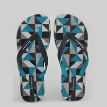 Load image into Gallery viewer, Paratri White/Blue Men Sandals
