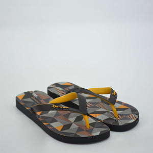 Parati Black/Yellow Men Sandals