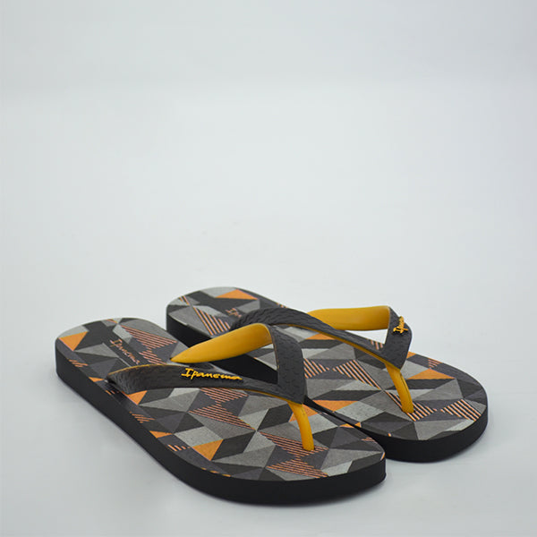 Parati Black/Yellow Men Sandals