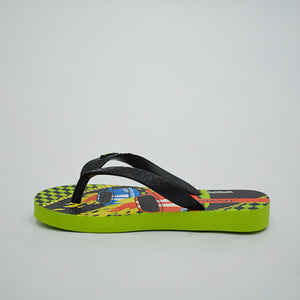 Classic Green/Black Kids Sandals
