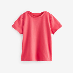 Red 100% Cotton T-Shirt (5-12yrs)