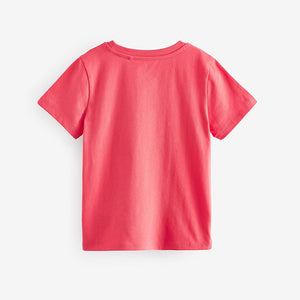 Red 100% Cotton T-Shirt (5-12yrs)