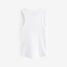 Load image into Gallery viewer, White Rib Vest
